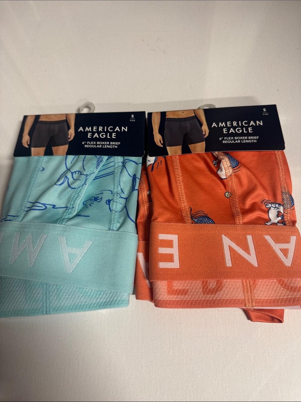 Snoopy Boxer Briefs Mens Small American Eagle Lot Of 2